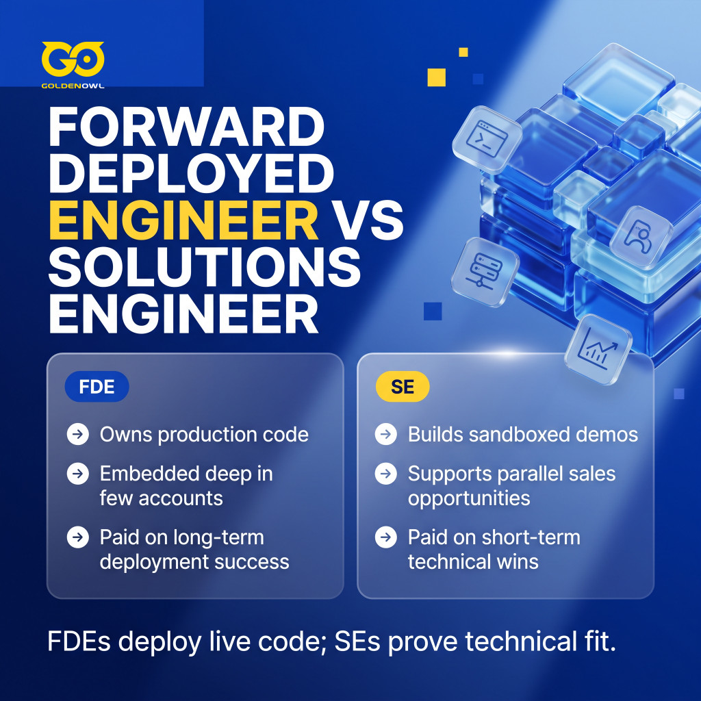 solutions engineer vs forward deployed engineer